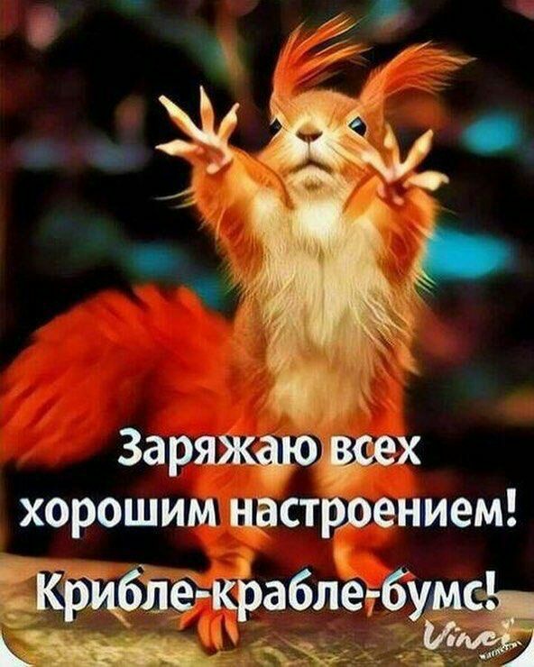 _ ЗаРЯЖФОгёсех хорошим настроением Крибле краблет6умс _ ё