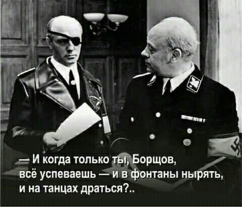 И йогда только жорщов всё успеваешь и в фонтаны нырять и на танцах драться