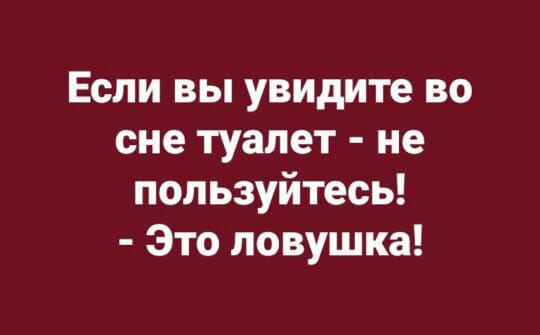 Если вы увидите во сне туалет не пользуйтесь Это ловушка