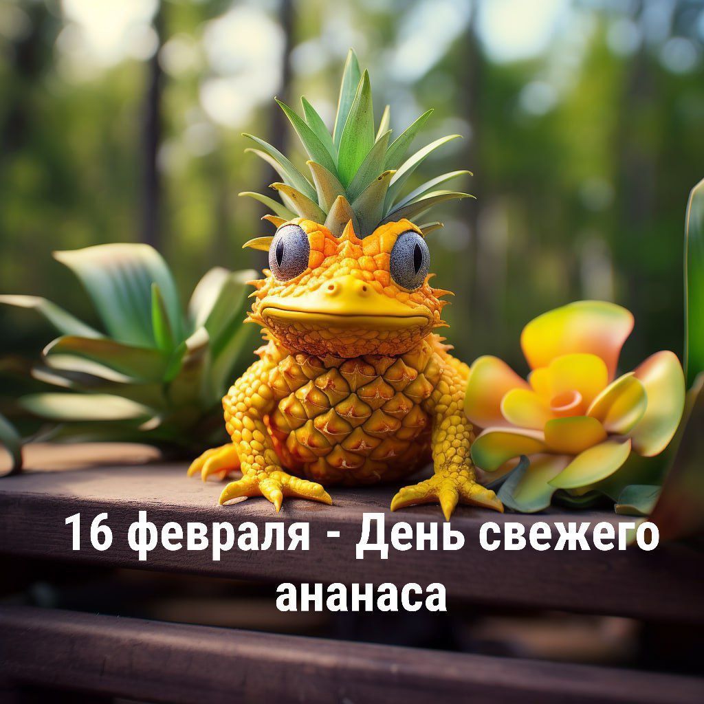 16 феЬрЪпЁ дёнь сЁЁ ананаса _