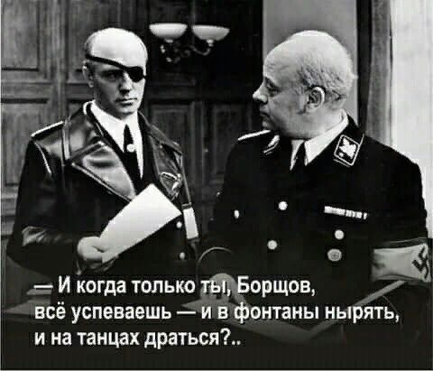 2 И когда только орщов всё успеваешь и в фонтаны нырять и на танцах драться