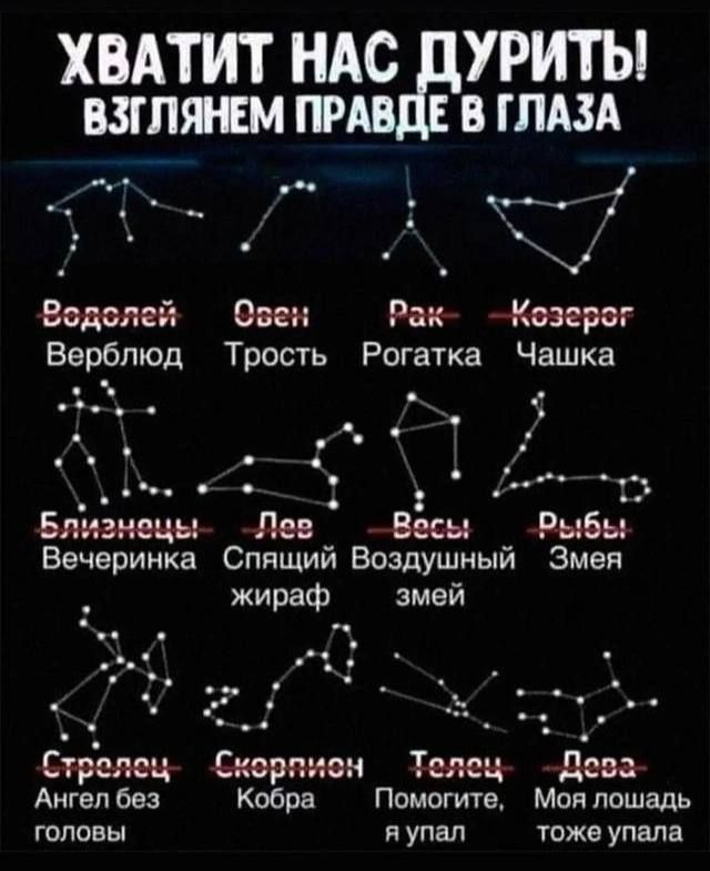 ХВАТИТ НАС УРИТЫ взтлнмпр вгпш Водолей Овен Рак мавры Верблюд Трость Рогатка Чашка о в о 2 Близнецы Лев Весы Рыбы Вечеринка Спящий Воздушный Змея жираф змей _ Екврпион Телец дева Кобра Помогите Моя лошадь и упал тоже упала