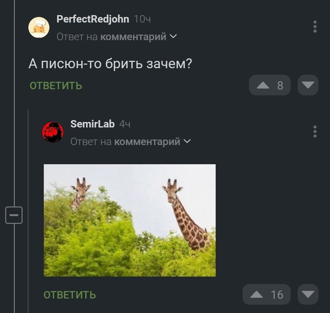 А писюн-то брить зачем?