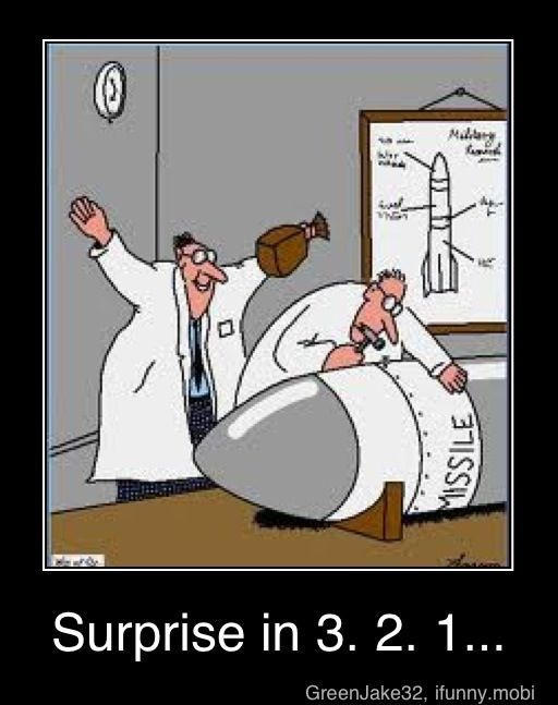 Surprise in 3. 2. 1...