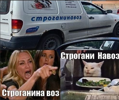 Строганина воз
Строгани Навоз