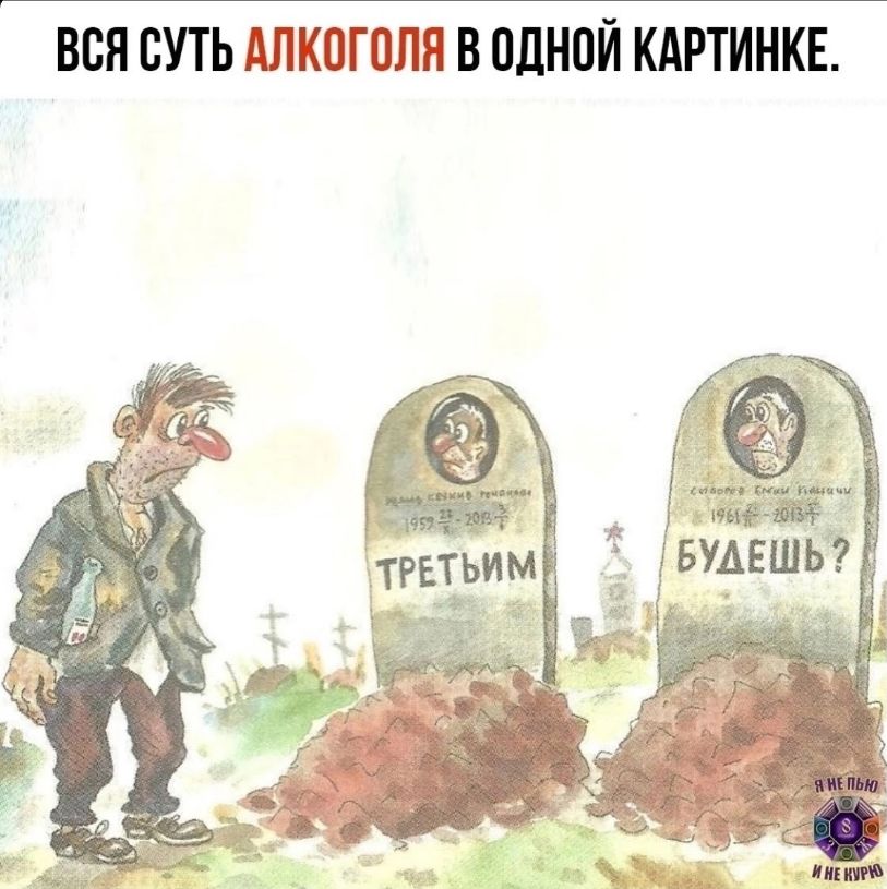 ВСЯ СУТЬ АЛКОГОЛЯ В ОДНОЙ КАРТИНКЕ. Третьим Будешь?