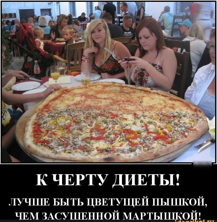 К ЧЕРТУ ДИЕТЫ ЛУЧШЕ БЫТЬ цввтущвй пышкой чвм ЗАСУШННОЙ МАРТЫШЬ