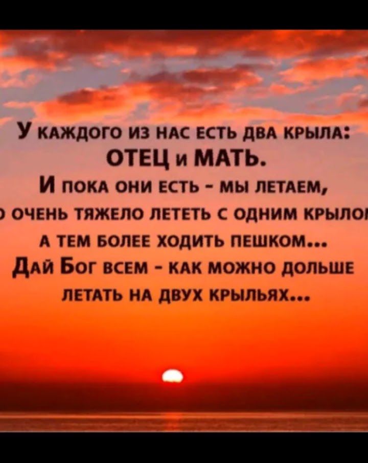 У кдждого из им есть двд крым ОТЕЦ и МАТЬ И покд они есть мы летим ОЧЕНЬ ТПЖЕПО ПЕТЕТЬ С ОДНИМ КРЫЛОі А им волн ходить пешком дли Бог всем мк можно дольше ЛЕТАТЬ НА ЦБУ КРЫПЬПХ