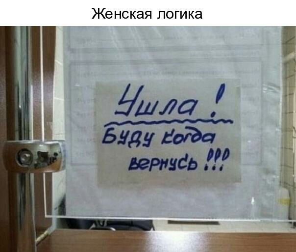 Женская логика