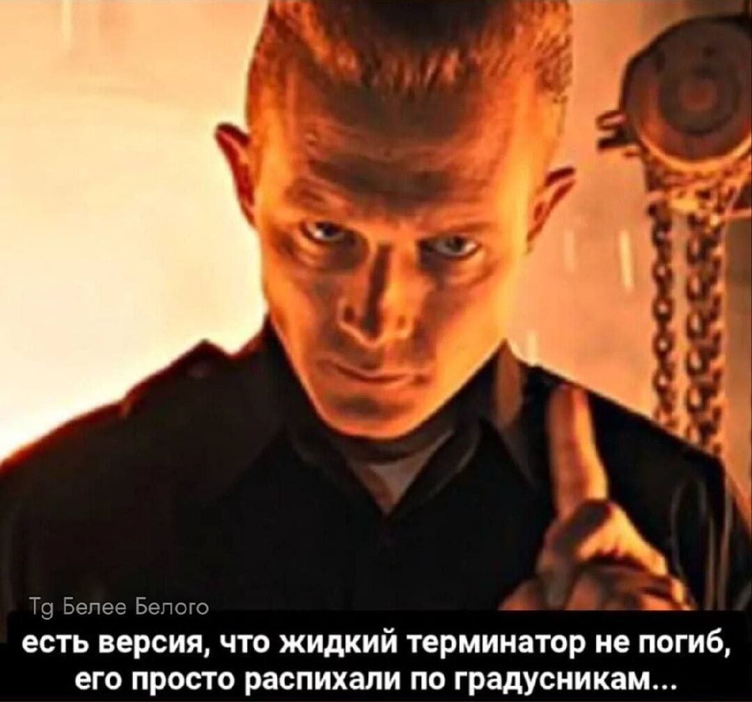 есть версия, что жидкий терминатор не погиб, его просто распихали по градусникам...