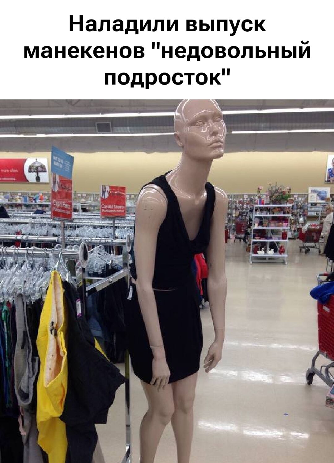 Наладили выпуск манекенов 