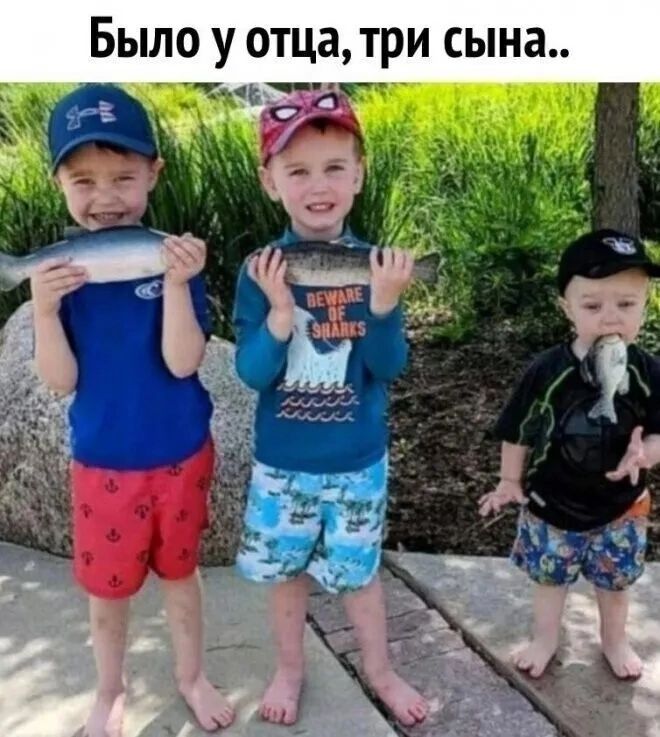 Было у отца три сына г