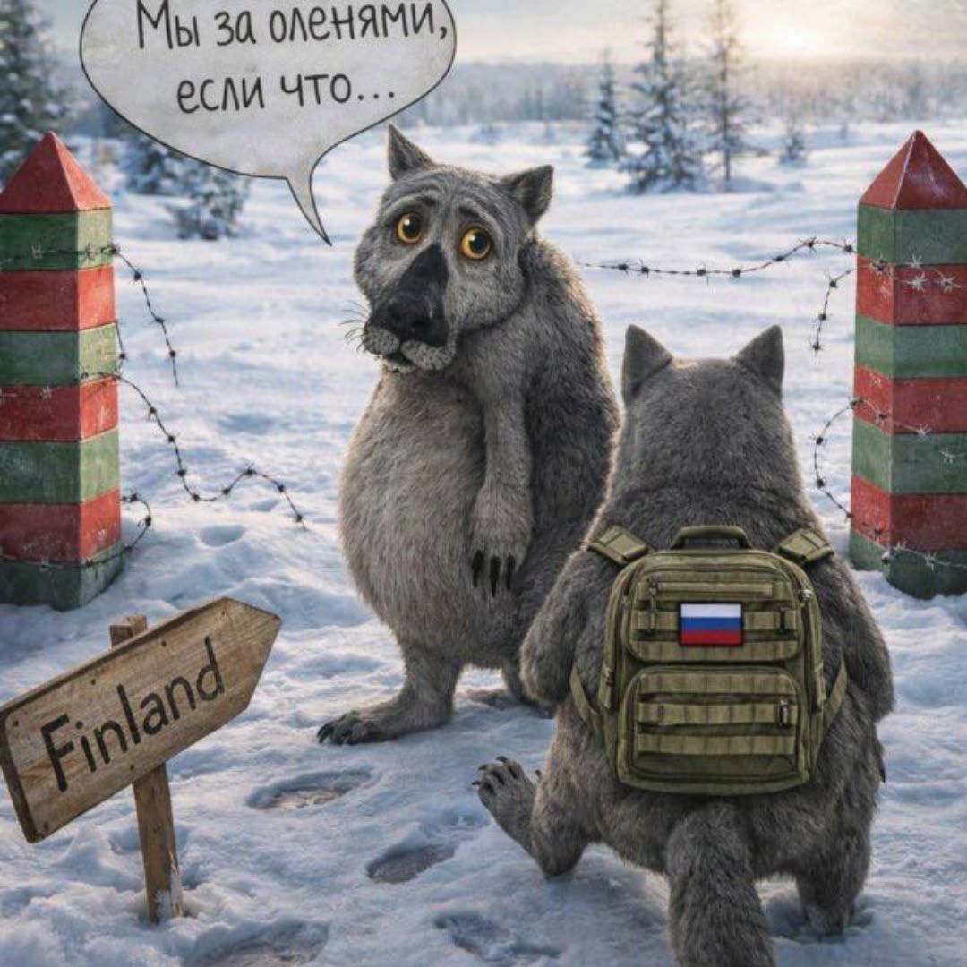 Мы за оленьями, если что...