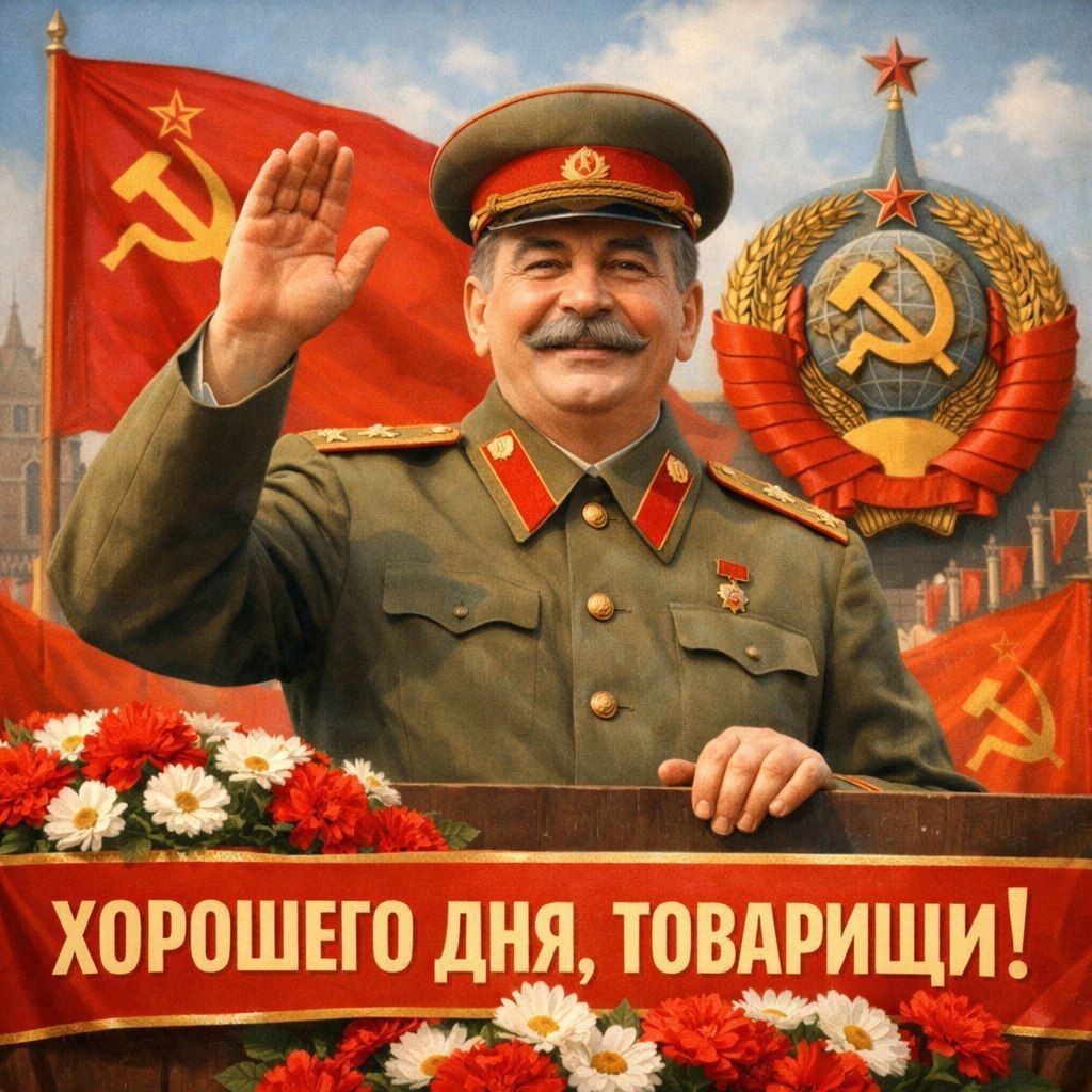 ХОРОШЕГО ДНЯ, ТОВАРИЩИ!