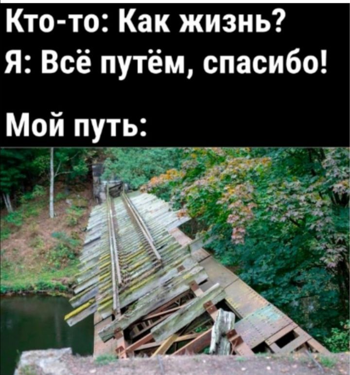 Кто то Как жизнь Я Всё путём спасибо
