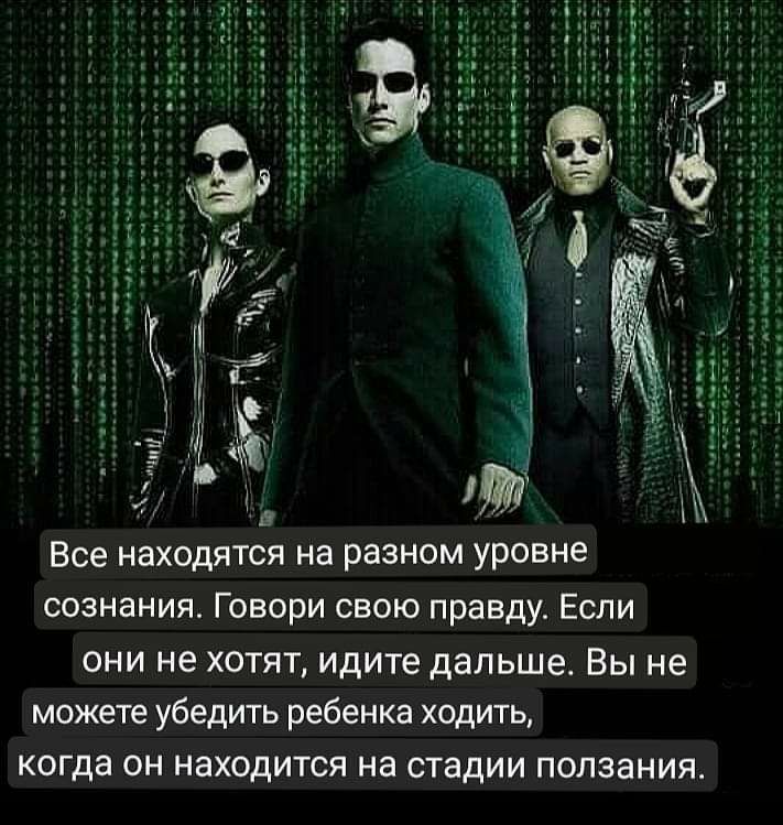 Все находятся на разном уровне сознания Говори свою правду Если они не хотят идите дальше Вы не можете убедить ребенка ходить когда он находится на стадии ползания