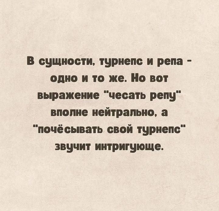 В сущности туриепе и репа одно и то же Но вот выражение чесать репу вполне нейтрально а почесьвать свой туриепс звучит иппришюще