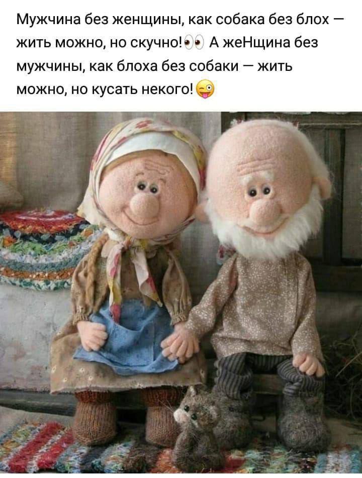 Мужчина без женщины как собака без блох жить можно но скучно А жеНщина без мужчины как блоха без собаки жить можно но кусать некогод