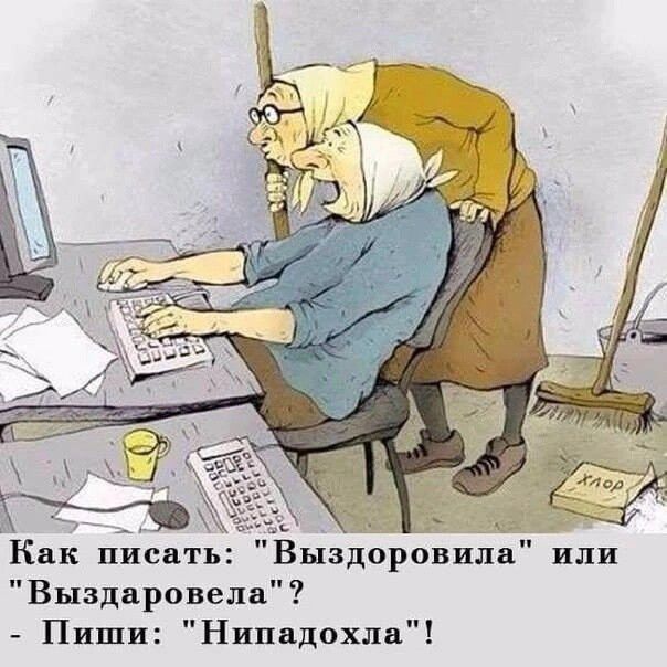 Выздоровила или Выздаровела Пиши Нипадохла