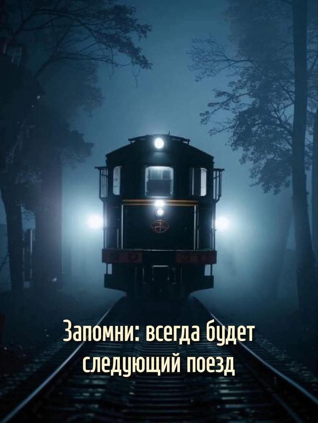 Запомни: всегда будет следующий поезд