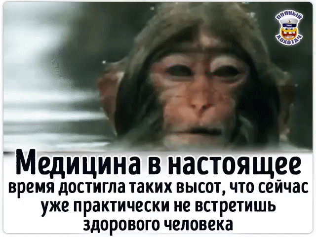 Медицина в настоящее время достигла таких высот, что сейчас уже практически не встретишь здорового человека