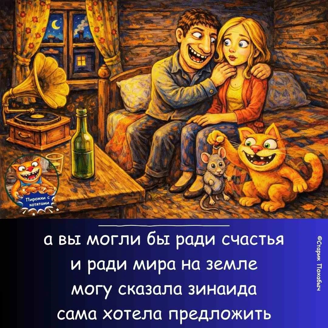 а вы могли бы ради счастья и ради мира на земле могу сказала зинаида сама хотела предложить