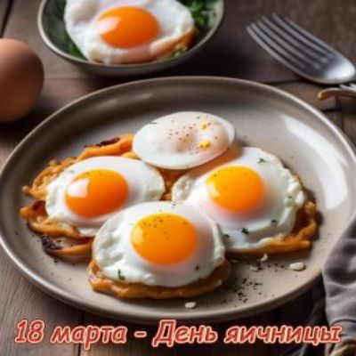 18 марта - День яичницы
