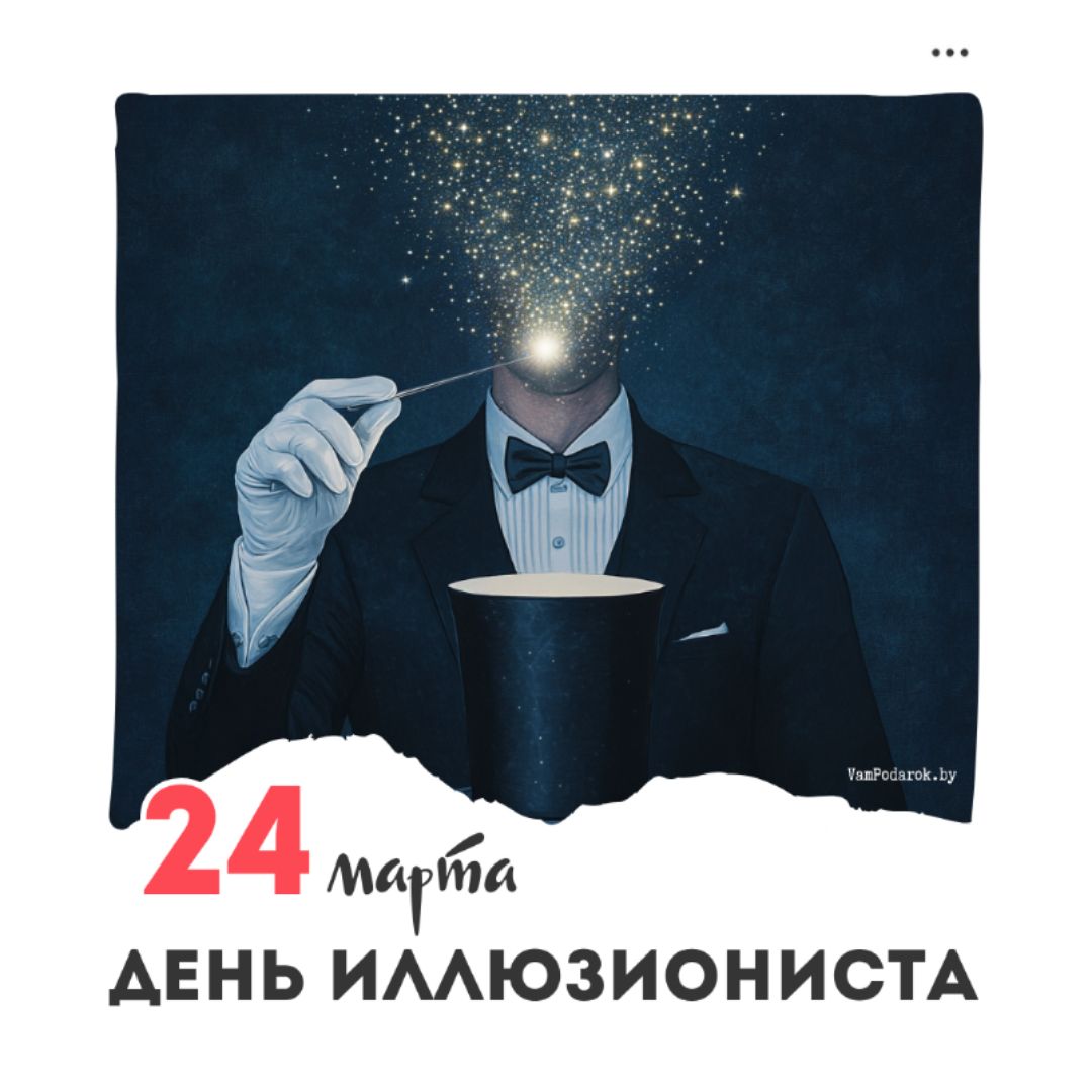 24 марта ДЕНЬ ИЛЛЮЗИОНИСТА