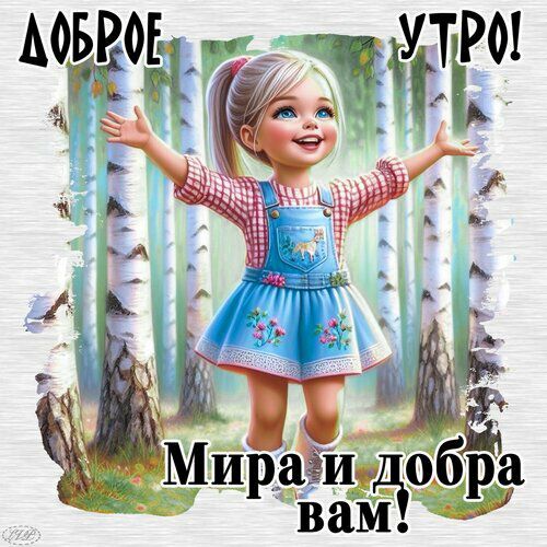 ДОБРОЕ УТРО! Мира и добра вам!