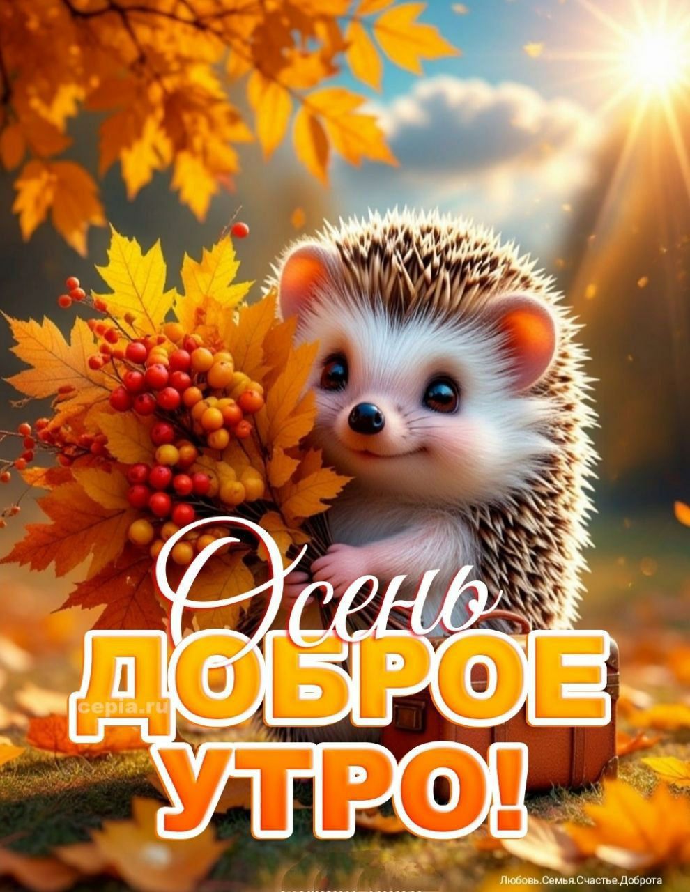 Осень ДОБРОЕ УТРО!
