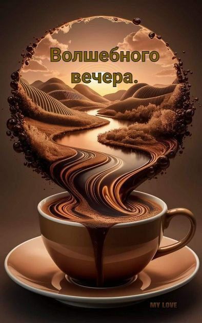 Волшебного вечера.