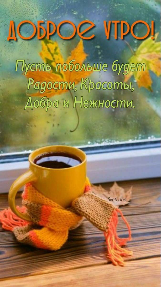 Доброе утро! Пусть побольше будет Радости, Красоты, Добра и Нежности.