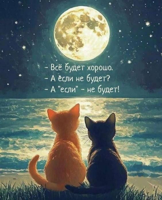 Всё будет хорошо. А если не будет? А 'если' – не будет!