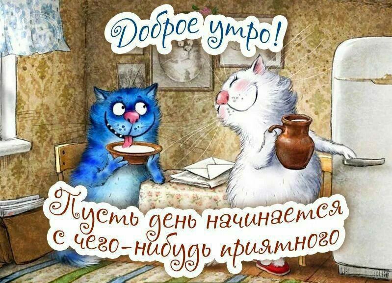 Доброе утро! Пусть день начинается с чего-нибудь приятного