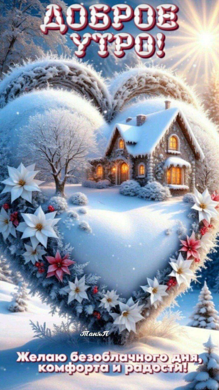 ДОБРОЕ УТРО! Желаю безоблачного дня, комфорта и радости!