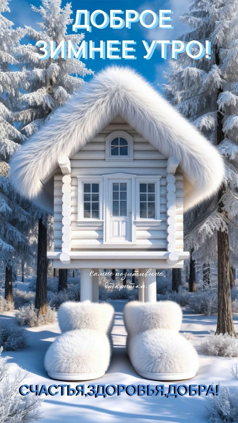 ДОБРОЕ ЗИМНЕЕ УТРО! Счастья, здоровья, добра!
