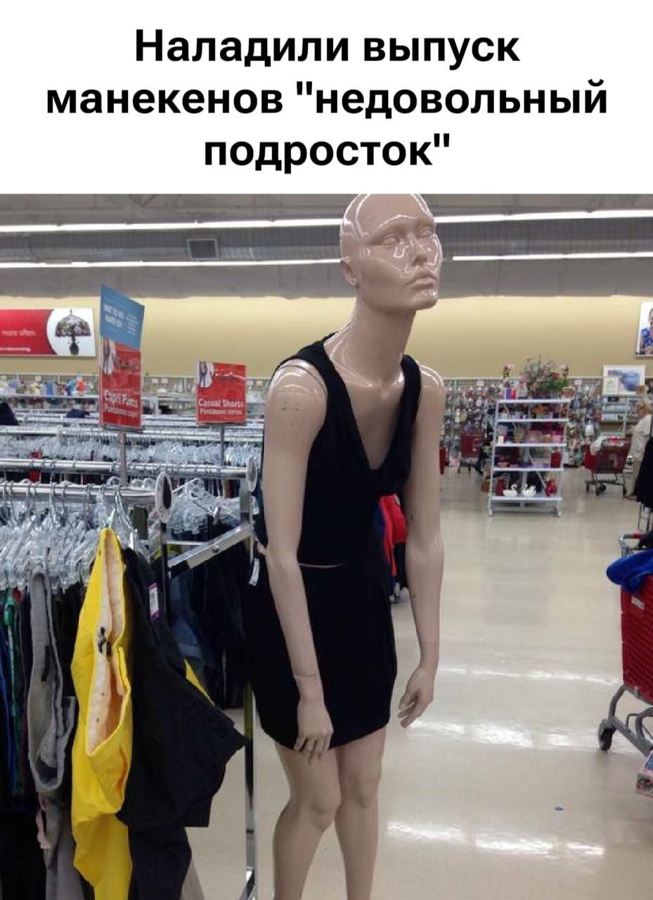 Наладили выпуск манекенов 
