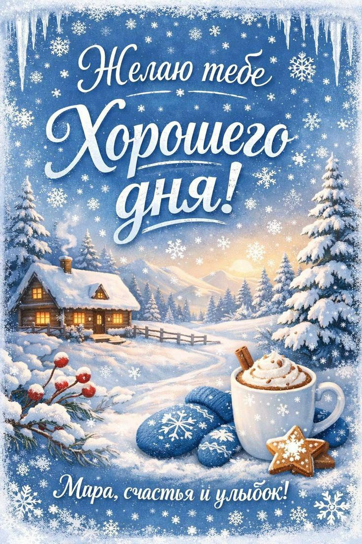 Желаю тебе Хорошего дня! Мирa, счастья и улыбок!