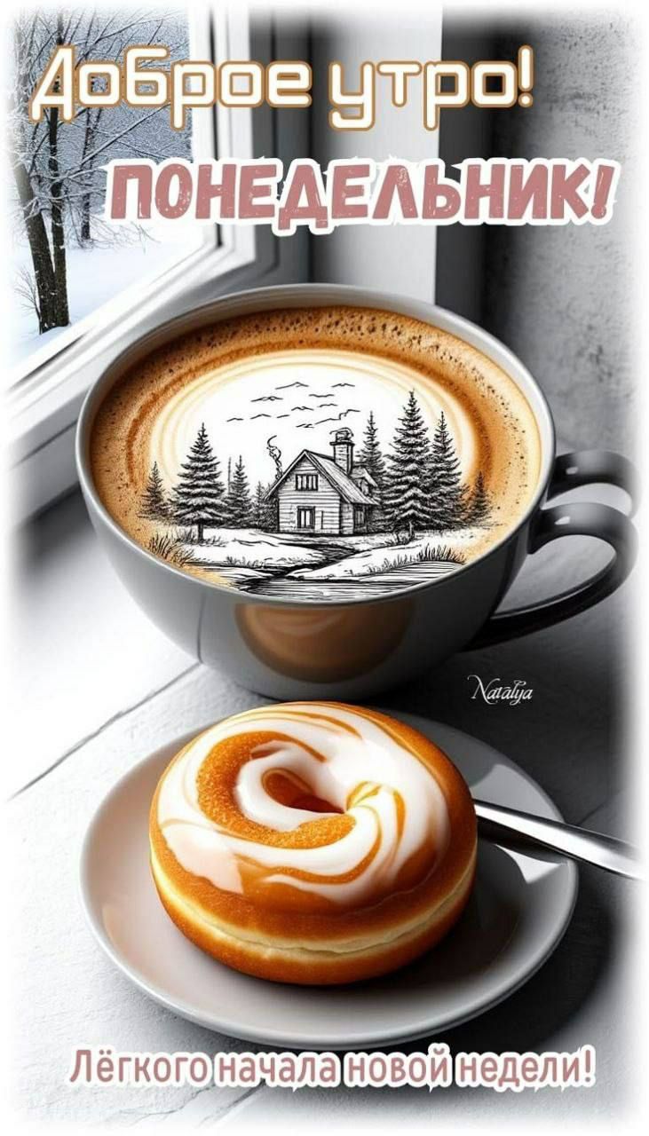 Доброе утро! ПОНЕДЕЛЬНИК! Лёгкого начала новой недели!