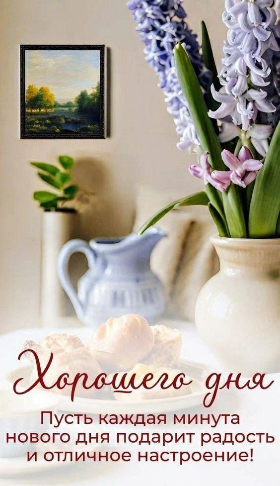 Хорошего дня\nПусть каждая минута нового дня подарит радость и отличное настроение!