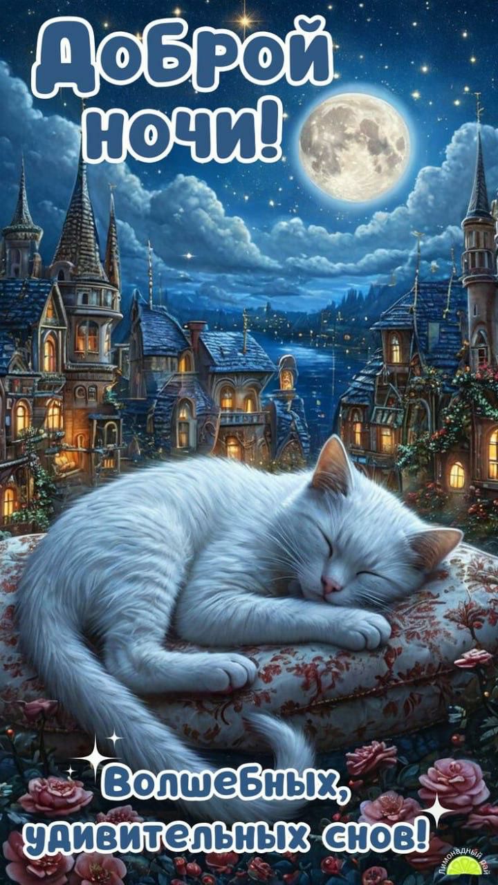 Доброй ночи! Волшебных, удивительных снов!