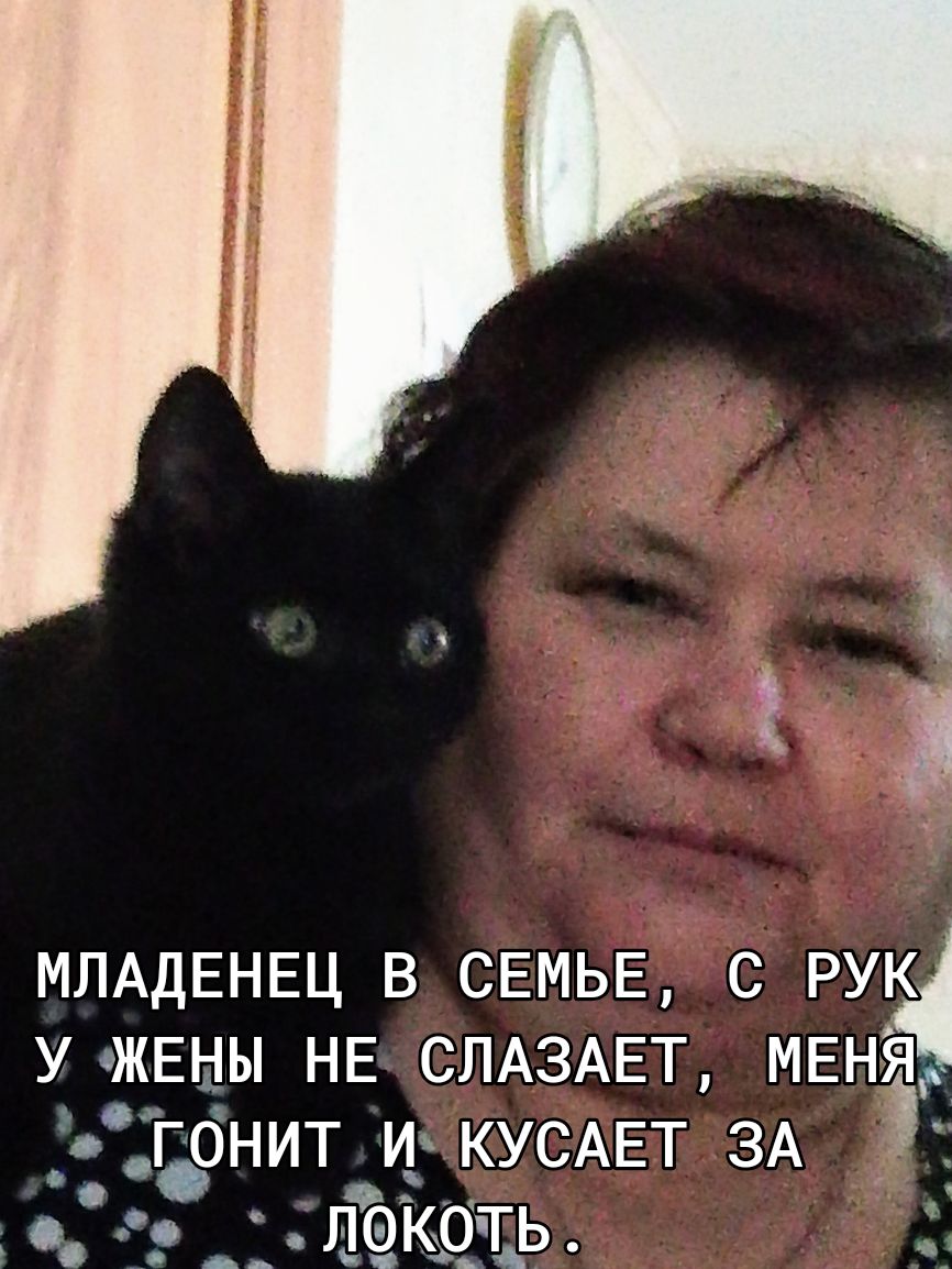 МЛАДЕНЕЦ В СЕМЬЕ С РУК У ЖЕНЫ НЕ СЛАЗАЕТ МЕНЯ _гбнит ИЪКУСАЕТ ЗА м декоть __
