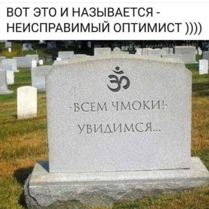 ВОТ ЭТО И НАЗЫВАЕТСЯ НЕИСПРАВИМЫЙ ОПТИМИСТ