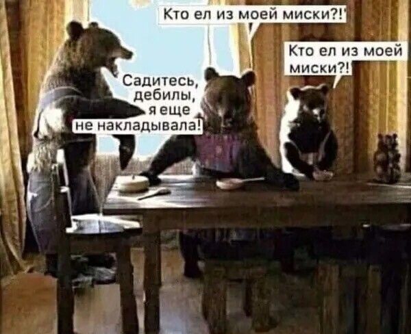 Садитесь дебилы