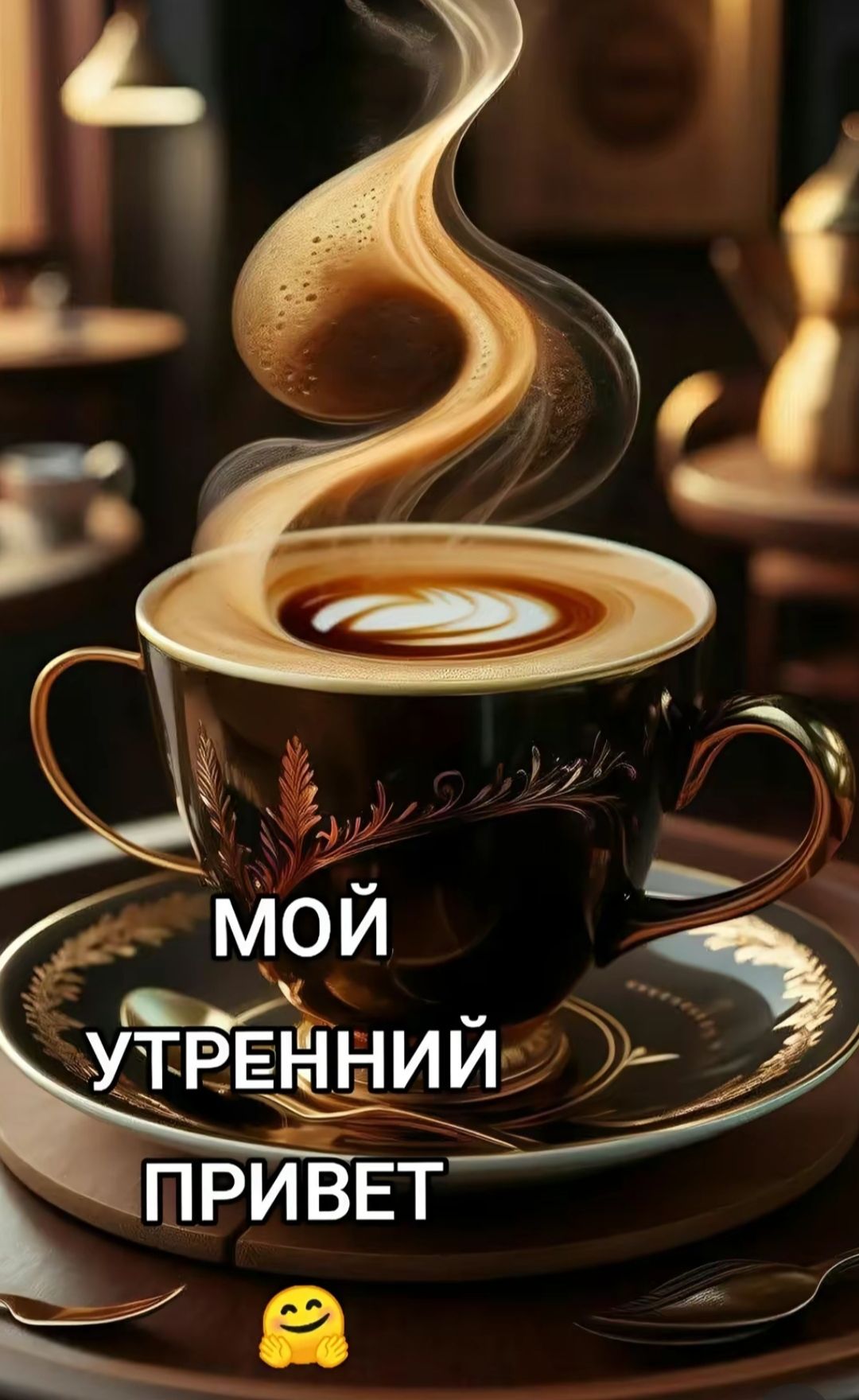 Мой утренний привет
