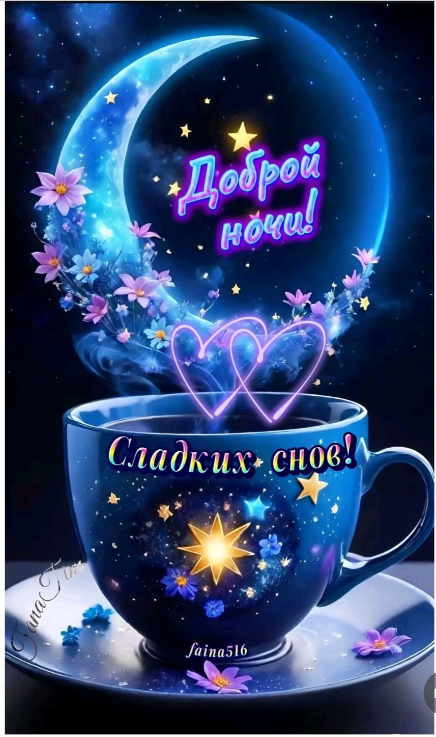 Доброй ночи! Сладких снов!