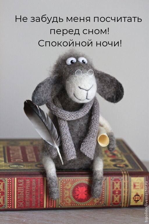 Не забудь меня посчитать перед сном Спокойной ночи