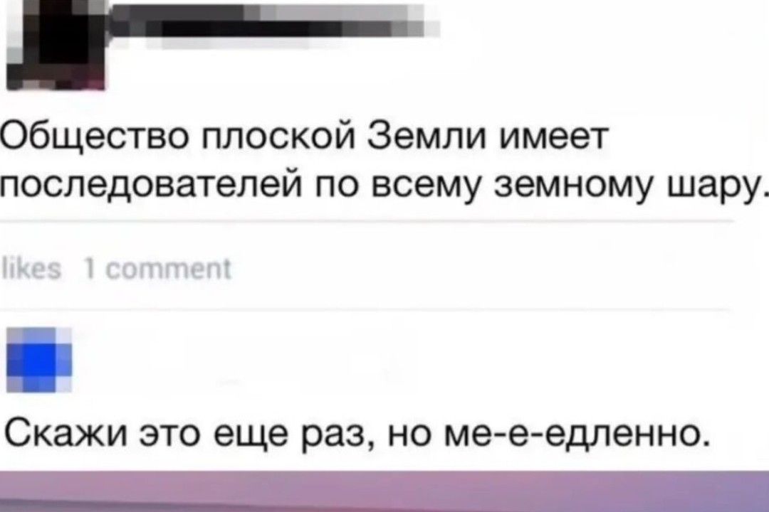 Общество плоской Земли имеет последователей по всему земному шару Скажи это еще раз но ме е едленно