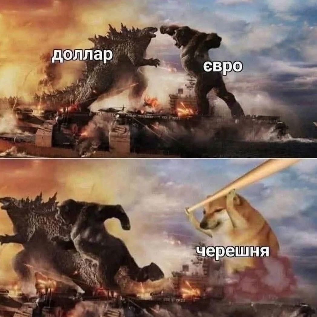 доллар
евро
черешня