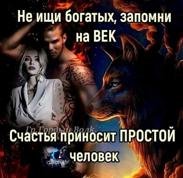 Не ищи богатых запомни